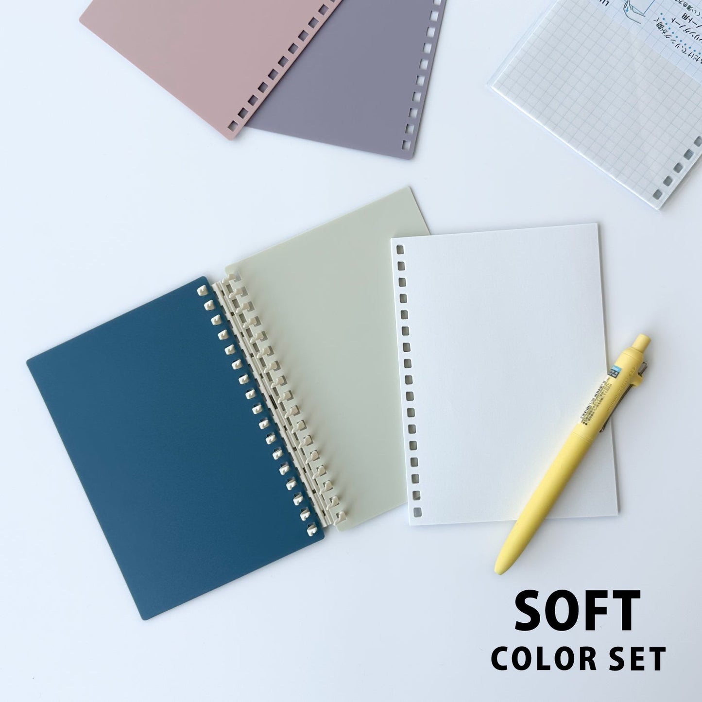 【販売終了】【オンラインストア限定】カスタマイズオープンリングノート　Ａ６　スターターキット